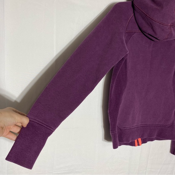 Vintage Lululemon Athletica Purple Scuba Hoodie 4 - Picture 7 of 13